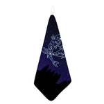 Pisces Constellation Print Hand Towel