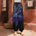 Pisces Constellation Print Harem Pants