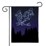 Pisces Constellation Print House Flag