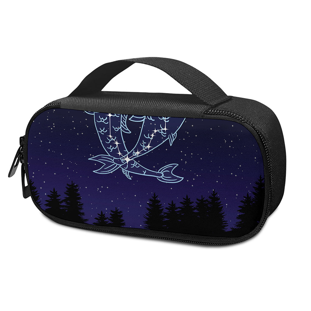 Pisces Constellation Print Insulin Cooler Travel Case