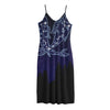 Pisces Constellation Print Jersey Midi Cami Dress