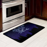 Pisces Constellation Print Kitchen Mat