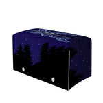 Pisces Constellation Print Leather Tissue Box Cover