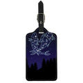 Pisces Constellation Print Luggage Tag