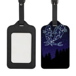 Pisces Constellation Print Luggage Tag