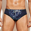 Pisces Constellation Print Men's Swim Briefs