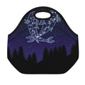 Pisces Constellation Print Neoprene Lunch Bag