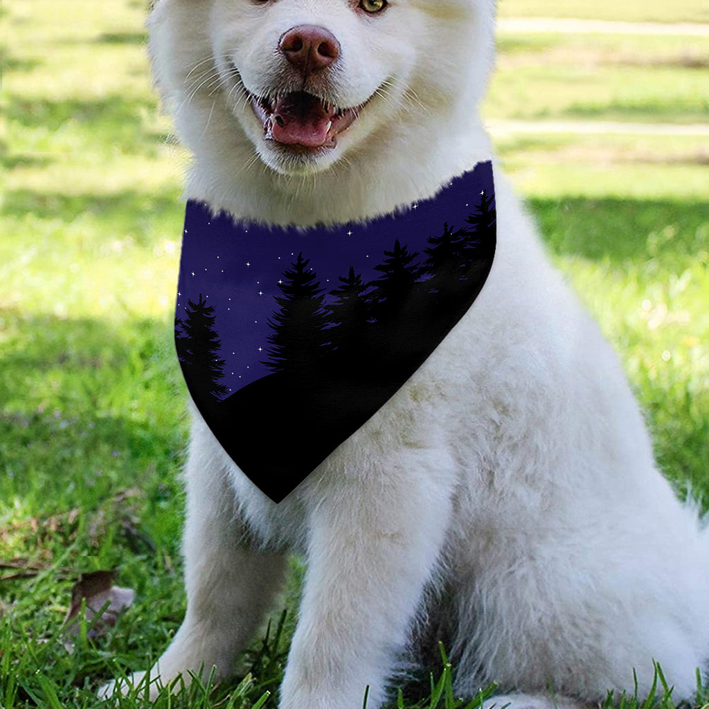 Pisces Constellation Print Over The Collar Dog Bandana