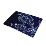 Pisces Constellation Print Pet Cooling Mat Cover