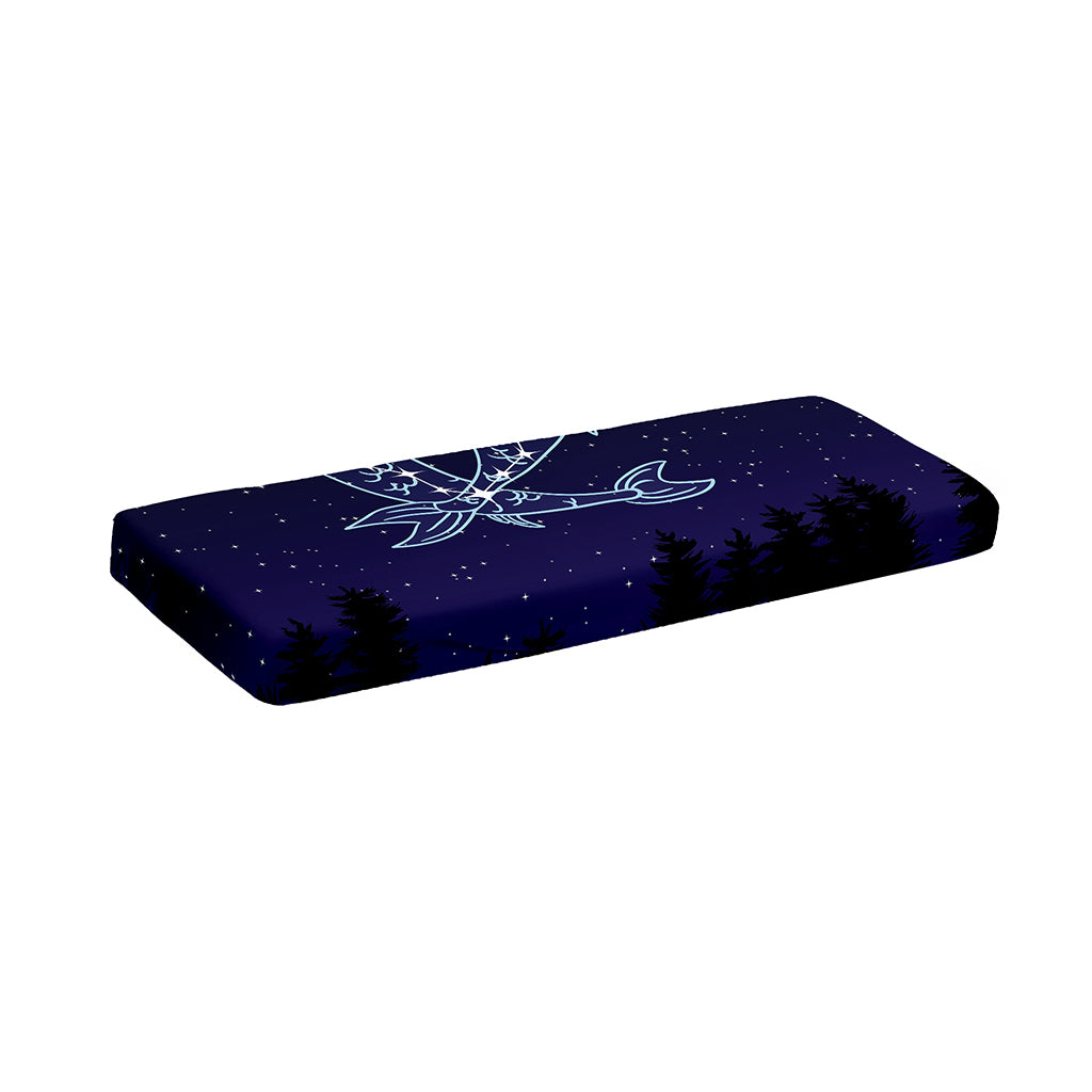 Pisces Constellation Print Piano Keyboard Cover