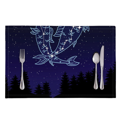 Pisces Constellation Print Placemat