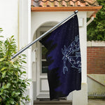 Pisces Constellation Print Polyester Flag