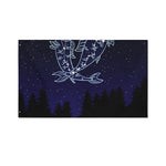 Pisces Constellation Print Polyester Flag