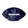 Pisces Constellation Print Rugby Ball