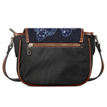Pisces Constellation Print Saddle Bag