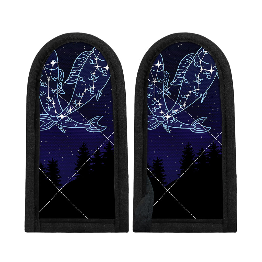Pisces Constellation Print Skillet Handle Cover