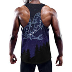 Pisces Constellation Print Training Tank Top