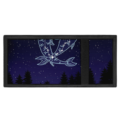 Pisces Constellation Print Trifold Wallet