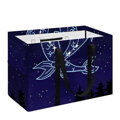 Pisces Constellation Print Utility Tote Bag