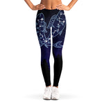 Pisces Constellation Print Women's Leggings