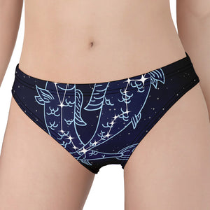 Pisces Constellation Print Women's Panties