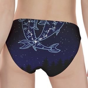 Pisces Constellation Print Women's Panties