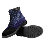 Pisces Constellation Print Work Boots