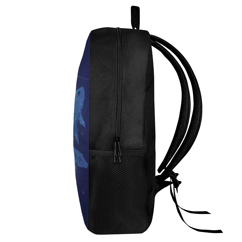 Pisces Horoscope Sign Print 17 Inch Backpack
