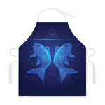 Pisces Horoscope Sign Print Adjustable Apron