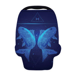 Pisces Horoscope Sign Print Baby Seat Cover