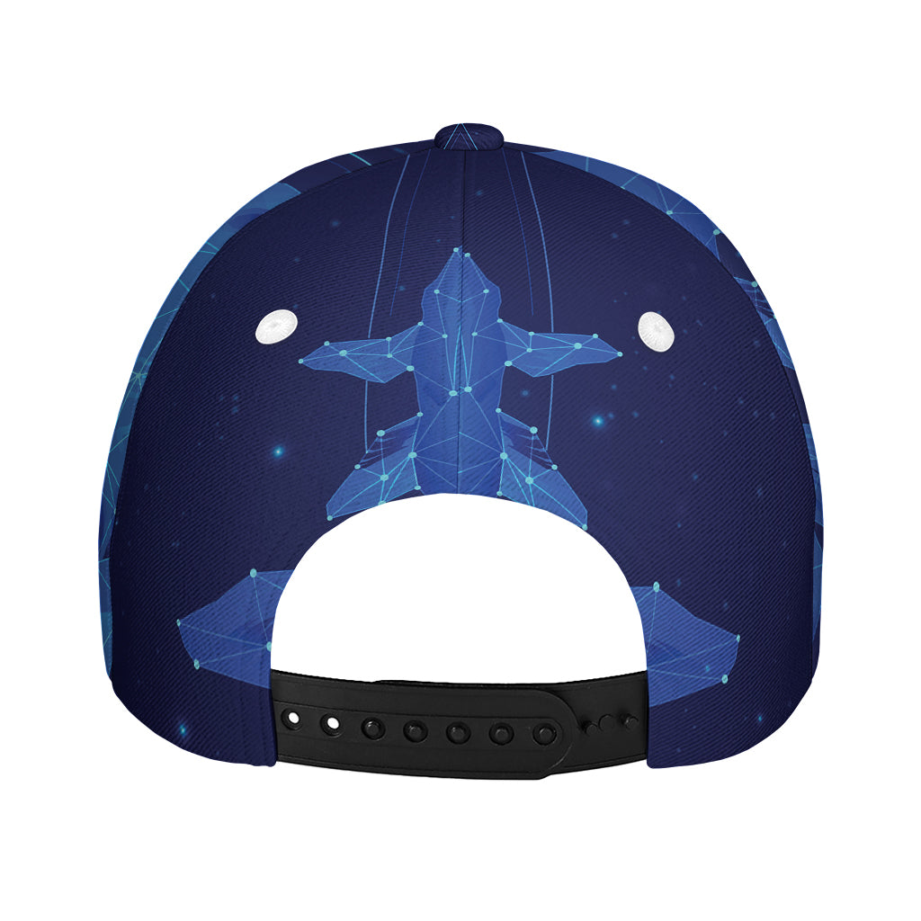 Pisces Horoscope Sign Print Baseball Cap