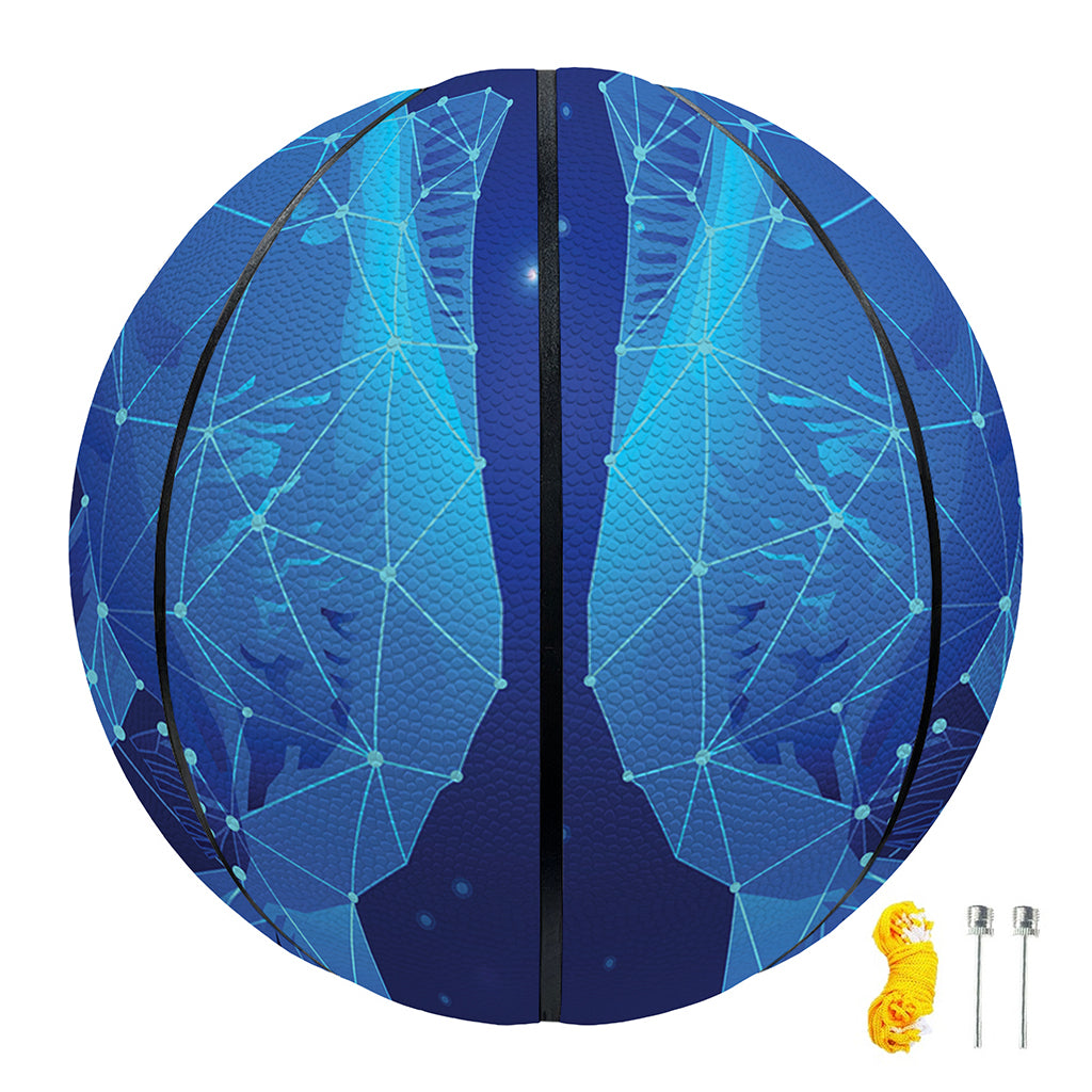 Pisces Horoscope Sign Print Basketball