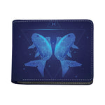 Pisces Horoscope Sign Print Bifold Wallet