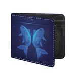 Pisces Horoscope Sign Print Bifold Wallet