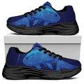 Pisces Horoscope Sign Print Black Chunky Shoes