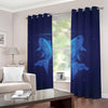 Pisces Horoscope Sign Print Blackout Grommet Curtains