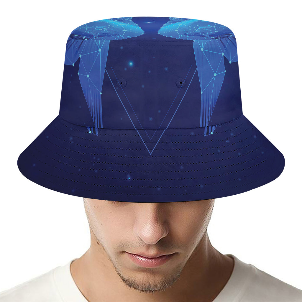 Pisces Horoscope Sign Print Bucket Hat