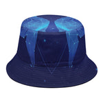 Pisces Horoscope Sign Print Bucket Hat