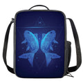 Pisces Horoscope Sign Print Crossbody Lunch Bag