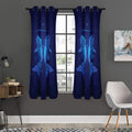 Pisces Horoscope Sign Print Grommet Curtain Panels