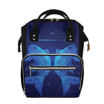 Pisces Horoscope Sign Print Diaper Bag