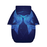 Pisces Horoscope Sign Print Dog Zip Up Hoodie