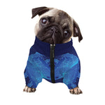 Pisces Horoscope Sign Print Dog Zip Up Jacket