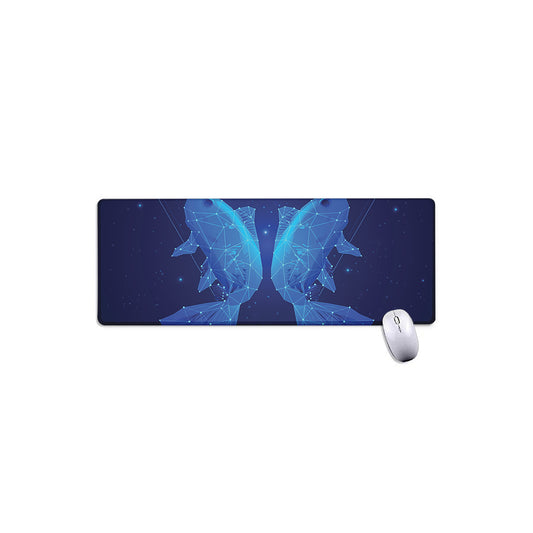 Pisces Horoscope Sign Print Extended Mouse Pad