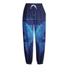 Pisces Horoscope Sign Print Fleece Lined Knit Pants