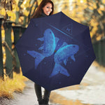Pisces Horoscope Sign Print Foldable Umbrella