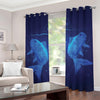 Pisces Horoscope Sign Print Grommet Curtains