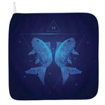 Pisces Horoscope Sign Print Hand Towel