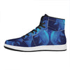 Pisces Horoscope Sign Print High Top Leather Sneakers