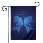 Pisces Horoscope Sign Print House Flag